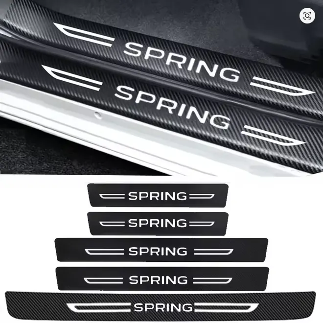 Dacia Spring küszöbvédő matrica szett