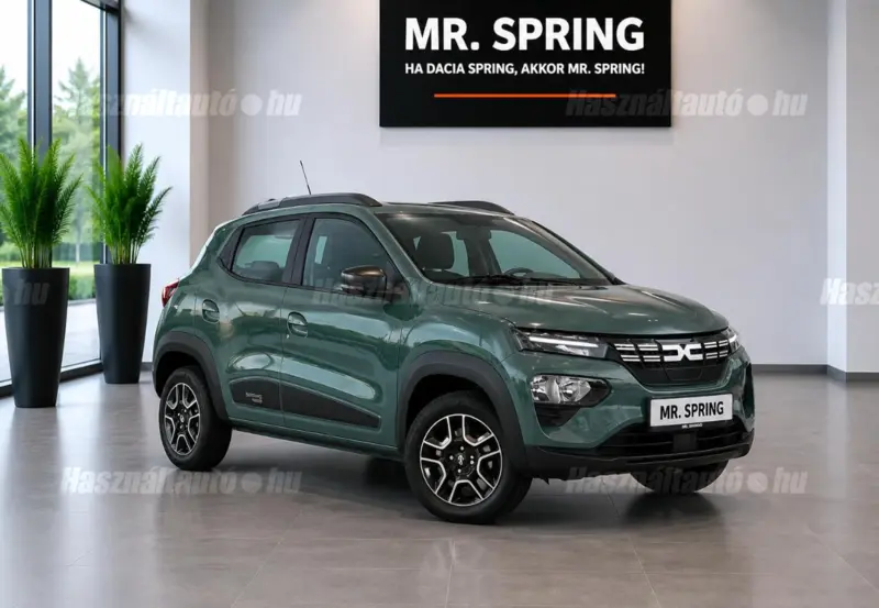 Zöld Dacia Spring